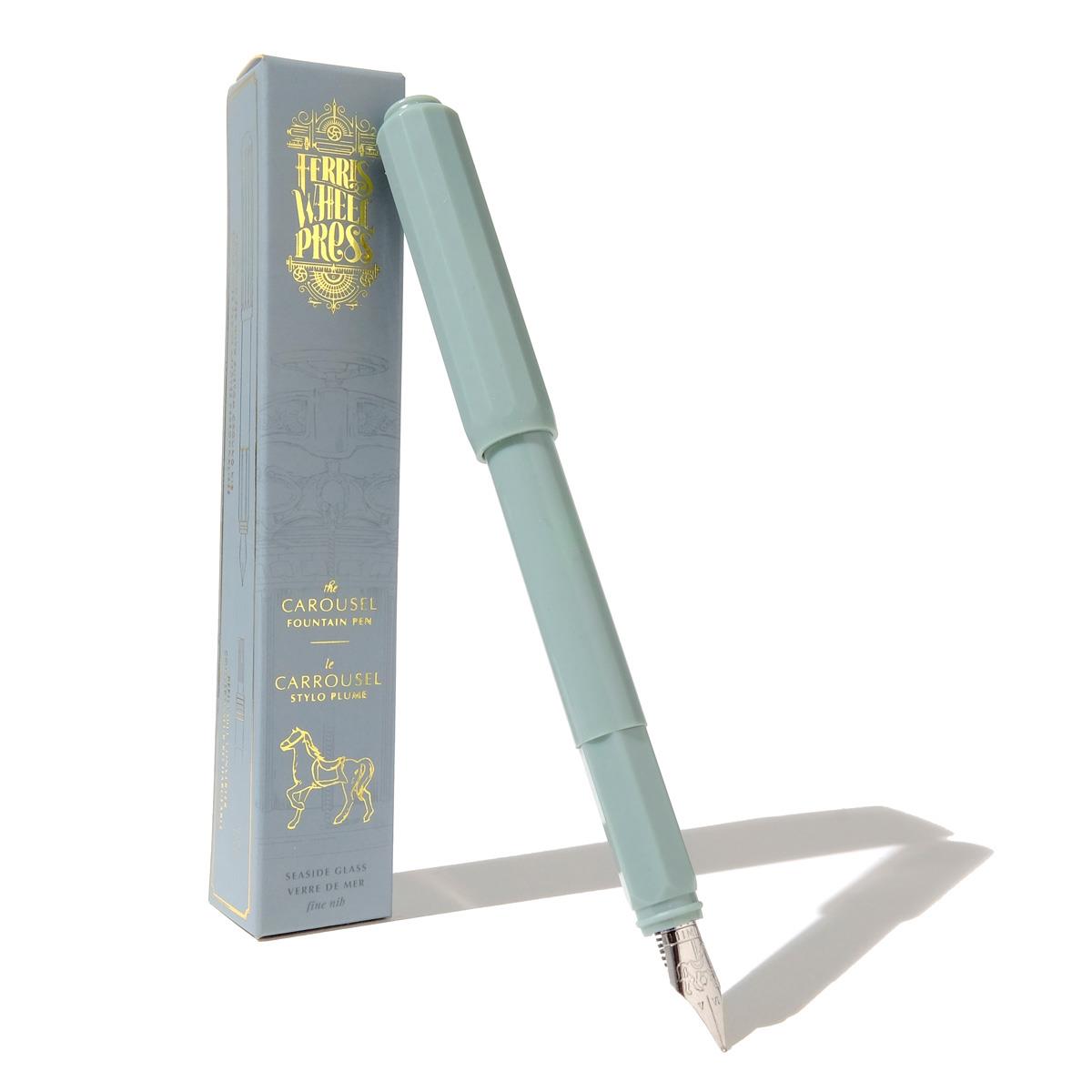 Ferris Wheel Press The Carousel Fountain Pen Medium - Seaside Glass